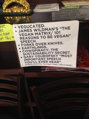 Great recommendations to share with non vegans! at VegeWay in Las Vegas