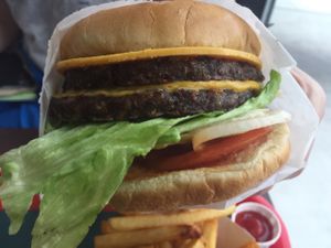 Double Cheeseburger  at VegeWay in Las Vegas