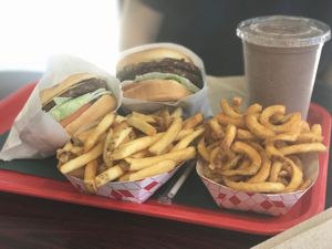 SO much food!! at VegeWay in Las Vegas