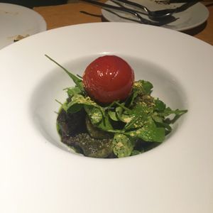 vegan gnocchi pasta at The Coast in Pak Nam Pran