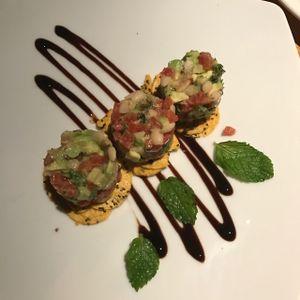avocado bruschetta  at The Coast in Pak Nam Pran