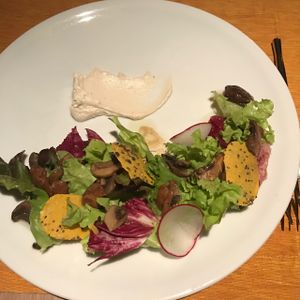 salad at The Coast in Pak Nam Pran