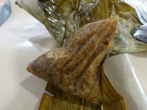 rice dumpling at Sui Yuan Vegetarian Food Stall in West Singapore