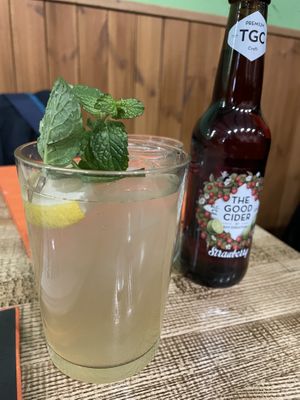 Lemonade  at El Perro Gamberro in Madrid