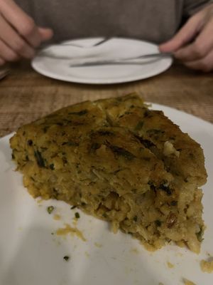 Tortilla  at El Perro Gamberro in Madrid