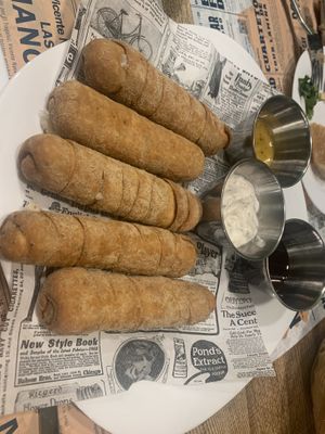Tequeños  at El Perro Gamberro in Madrid