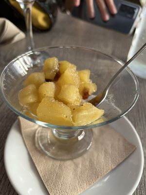 compota de manzana  at El Perro Gamberro in Madrid