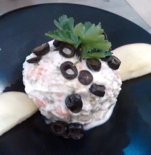 Ensaladilla rusa at El Perro Gamberro in Madrid