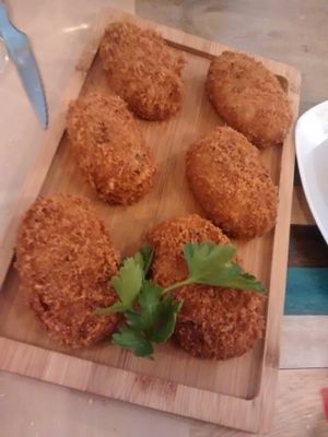 Croquetas at El Perro Gamberro in Madrid