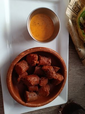 Chorivegano at El Perro Gamberro in Madrid