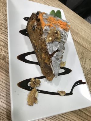 Tarta de zanahoria  at El Perro Gamberro in Madrid
