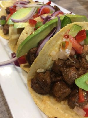 Tacos at El Perro Gamberro in Madrid