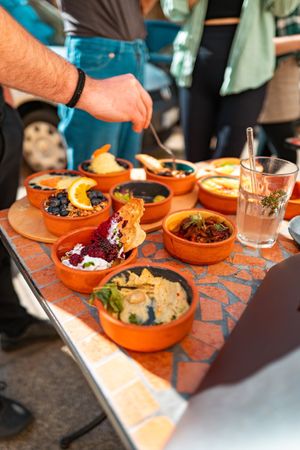 Brunch at Cafe Glocke in Dresden