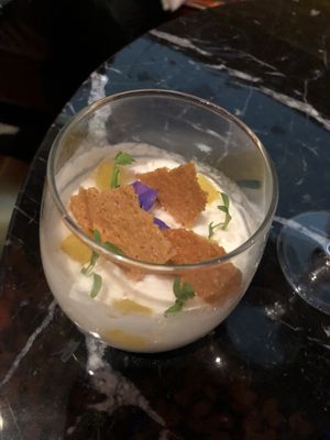 I practically ordered one of everything for dinner and the only thing I remembered to take a picture of was this delicious coconut based tapioca pudding! at SushiSamba in Las Vegas