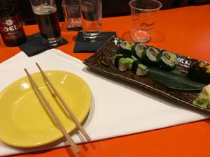 Vegan Sushi at SushiSamba in Las Vegas