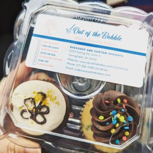 Cupcakes at Out of the Bubble Bakery in Springfield