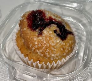 Blueberry corn muffin  at Out of the Bubble Bakery in Springfield