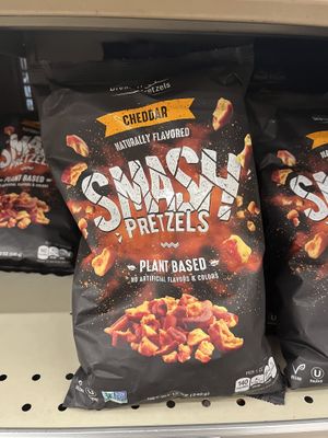 Vegan cheese pretzels  at Cambridge Farms in Valley Village