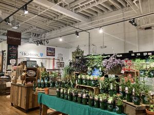 produce + vegan grocery options at farmstand at Easton Public Market in Easton