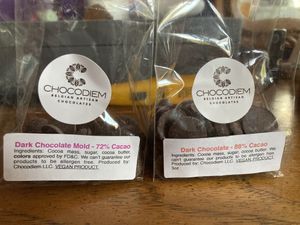 vegan chocolate options at Chocodiem. at Easton Public Market in Easton