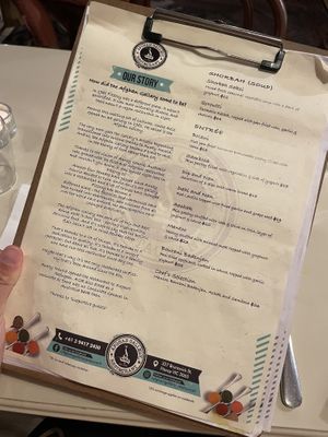   at Afghan Gallery Restaurant in Fitzroy