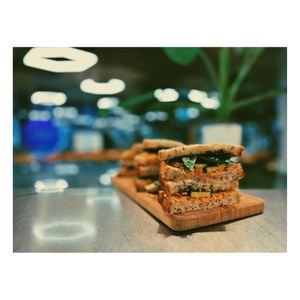 Vegetarian and Vegan toasties available daily  at Realfoods Organic Cafe in Bundoora
