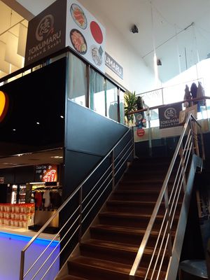 Entrance was tricky to find the first time, you have to take the stairs next to the cinema. at Tokumaru  in Tallinn