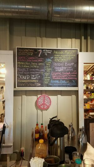 Menu board 3 of 3 at Tough Cookie Bakery in Bastrop