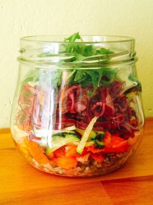 In my Jar at Le Comptoir Bio in Nice