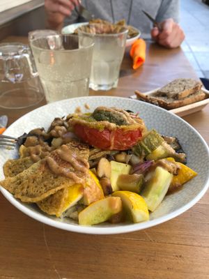bibimbap at Le Comptoir Bio in Nice