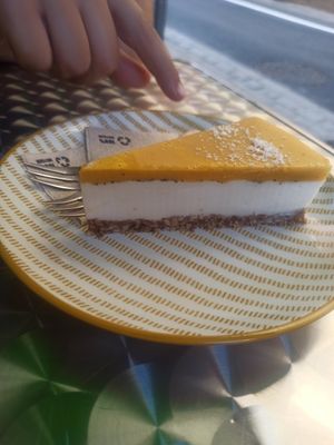 Fruit cheesecake at Sweet Paradise in Tenerife