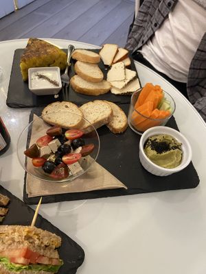 Tasting platter  at Sweet Paradise in Tenerife