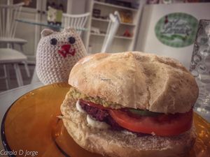 Burger at Sweet Paradise in Tenerife