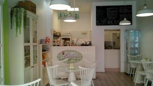 Cake shop interior at Sweet Paradise in Tenerife