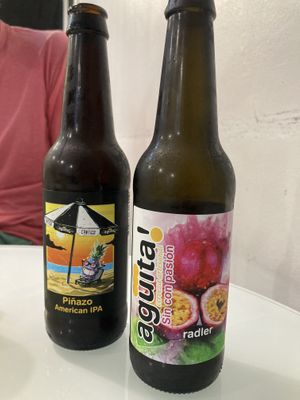 Cerveza local   at Sweet Paradise in Tenerife