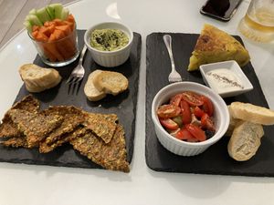 Plato de degustación   at Sweet Paradise in Tenerife