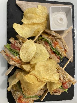 Sandwich con heura   at Sweet Paradise in Tenerife