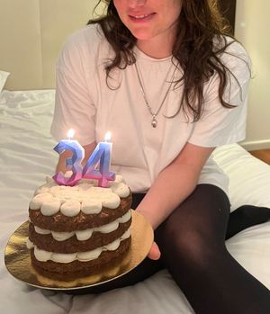 Carrot cake at Sweet Paradise in Tenerife