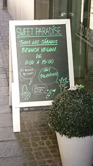 Saturday's brunch  at Sweet Paradise in Tenerife