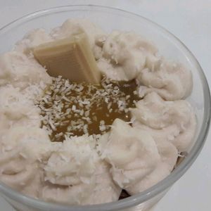 Lemon coconut and white chocolate trifle  at Sweet Paradise in Tenerife