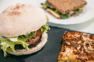 Burger, sandwich and pizza at Sweet Paradise in Tenerife