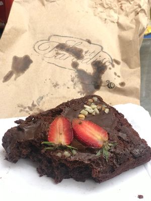 Brownie  at Sweet Paradise in Tenerife