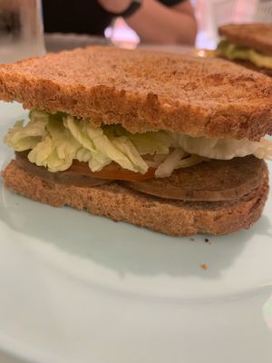 Seitan sandwich  at Sweet Paradise in Tenerife