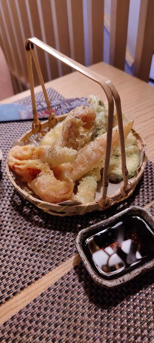 Fried veggies at Dom Sushi in Gdansk