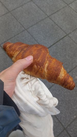 vegan croissant 1,79€ at Bio im Bahnhof in Goerlitz