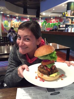Vegan Burger at Jo's Burger in Dublin