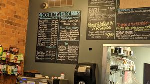 Menu at Book Trader Cafe in New Haven