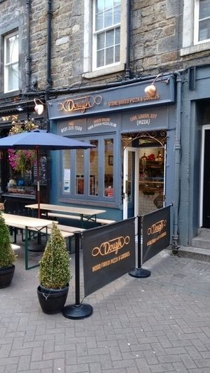 exterior at Dough Pizzeria in Edinburgh
