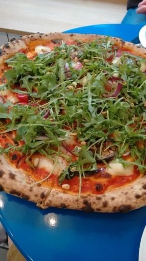 ready to go at Dough Pizzeria in Edinburgh