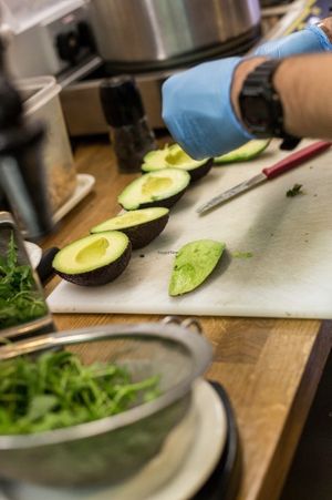 Avos at Castello Coffee - Castle St in Edinburgh
